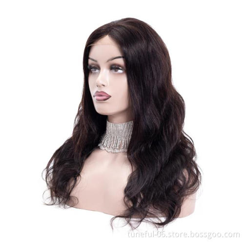 Tuneful Wholesale price 4X4 body wave U Shape Full Lace front Wigs Brazilian Human Lace For Black Women fashionable hairstyle